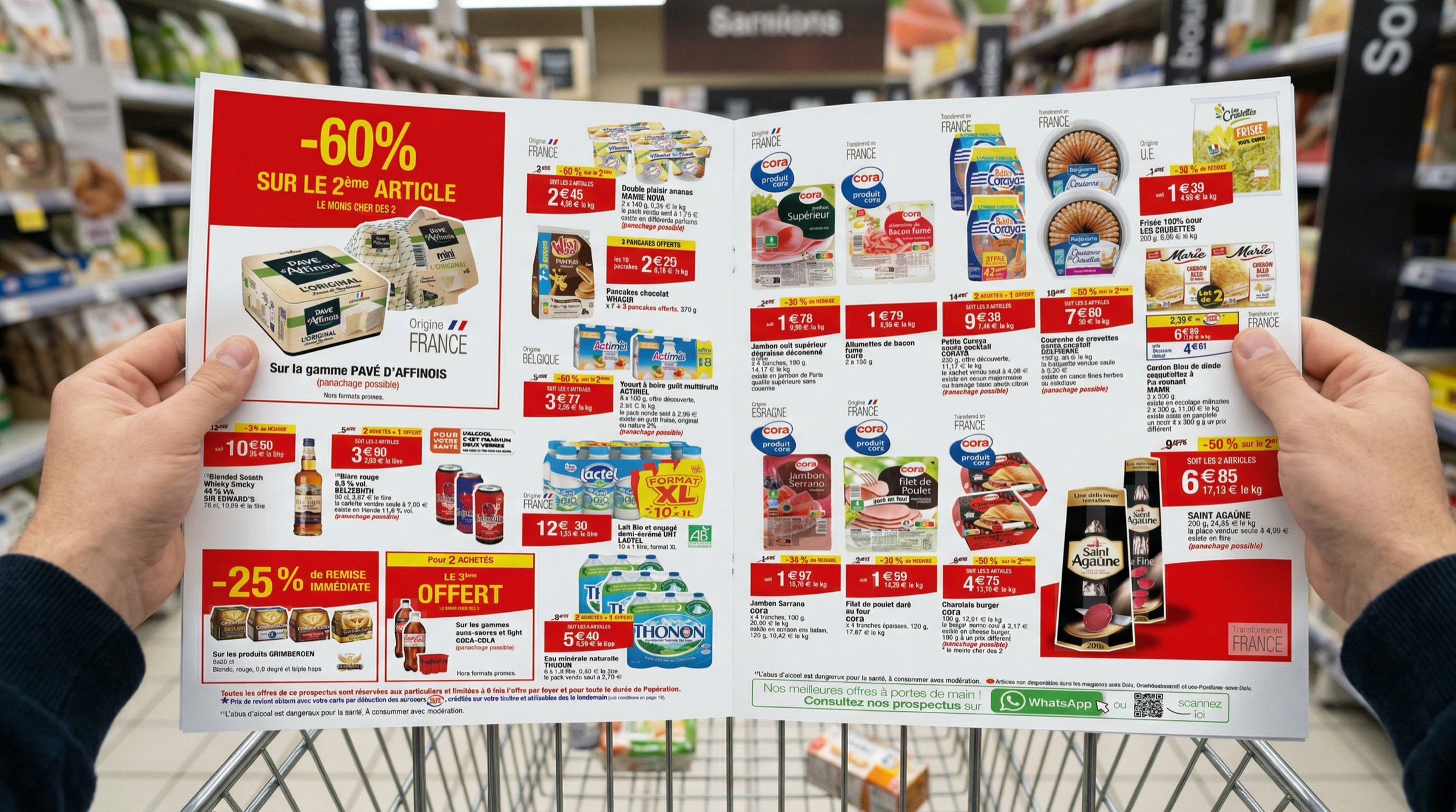 Cora — Marqueurs prix